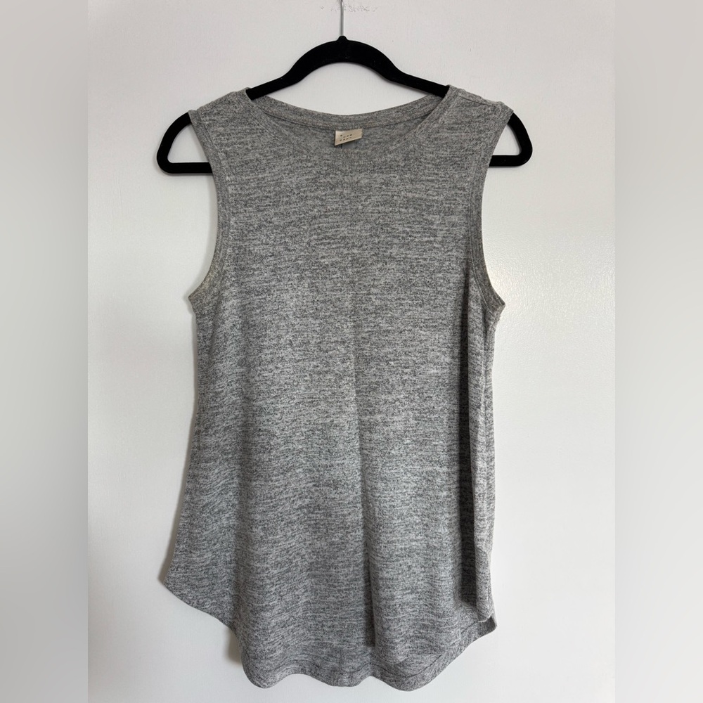 Target Heather Gray Knit Tank Top